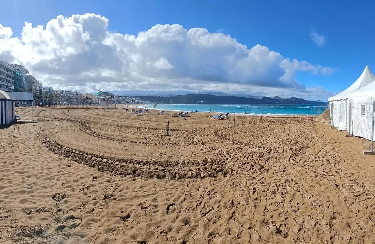公寓 大加那利岛拉斯帕尔马斯Las Canteras La Naval Beach公寓